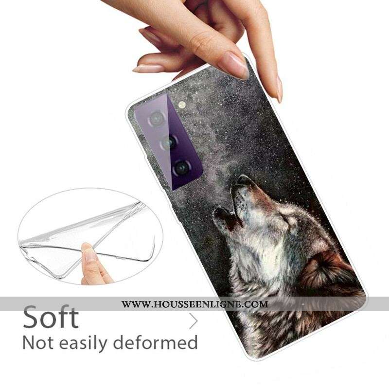 Coque Samsung Galaxy S21 5G Sublime Loup