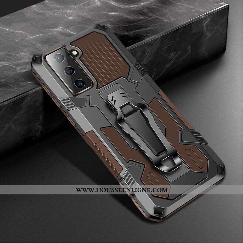 Coque Samsung Galaxy S21 5G Support Amovible Clip