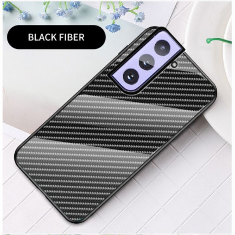 Coque Samsung Galaxy S21 5G Verre Trempé Fibre Carbone