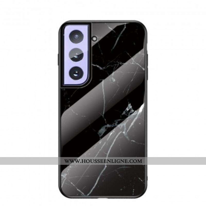 Coque Samsung Galaxy S21 5G Verre Trempé Marble Colors