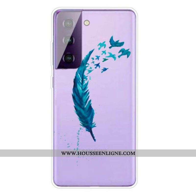 Coque Samsung Galaxy S21 FE Belle Plume