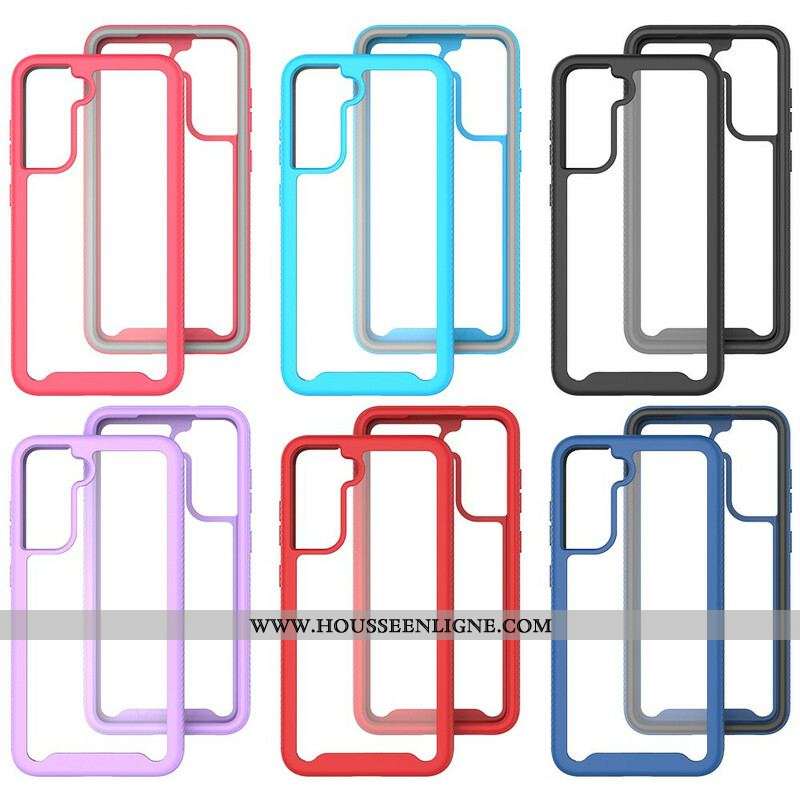 Coque Samsung Galaxy S21 FE Conception Hybride Rebords Silicone