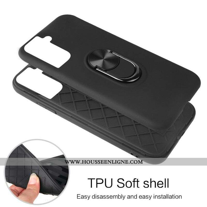 Coque Samsung Galaxy S21 FE Détachable avec Anneau Support