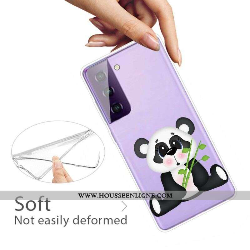 Coque Samsung Galaxy S21 FE Panda Triste