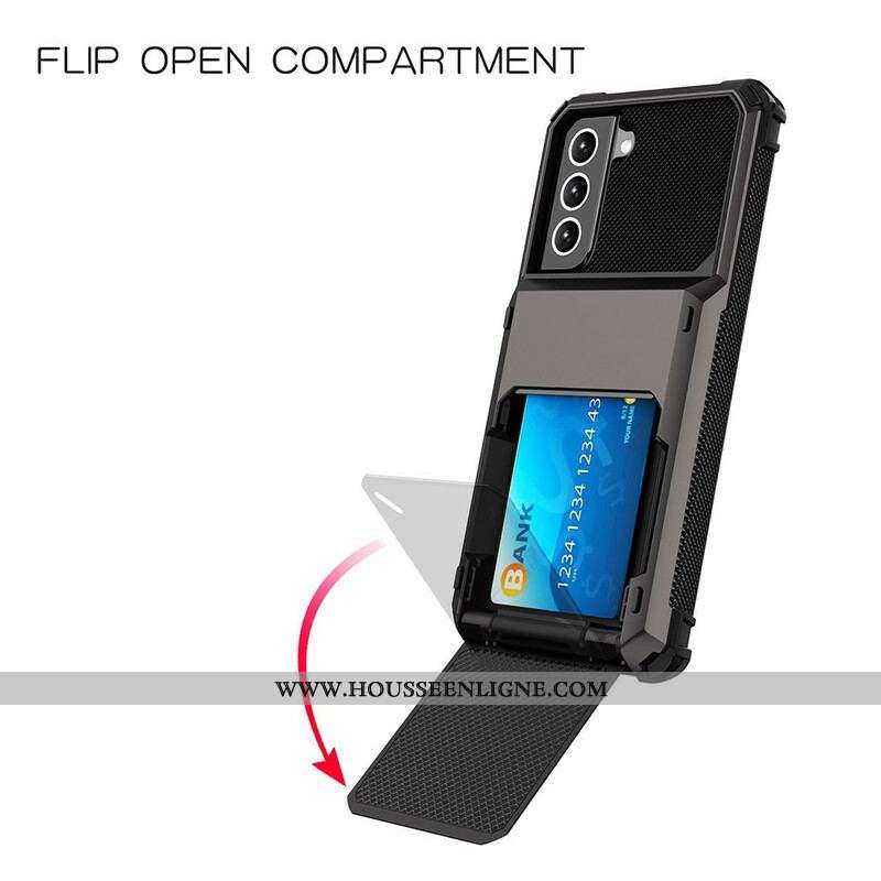 Coque Samsung Galaxy S21 FE Porte-Carte Style Flip