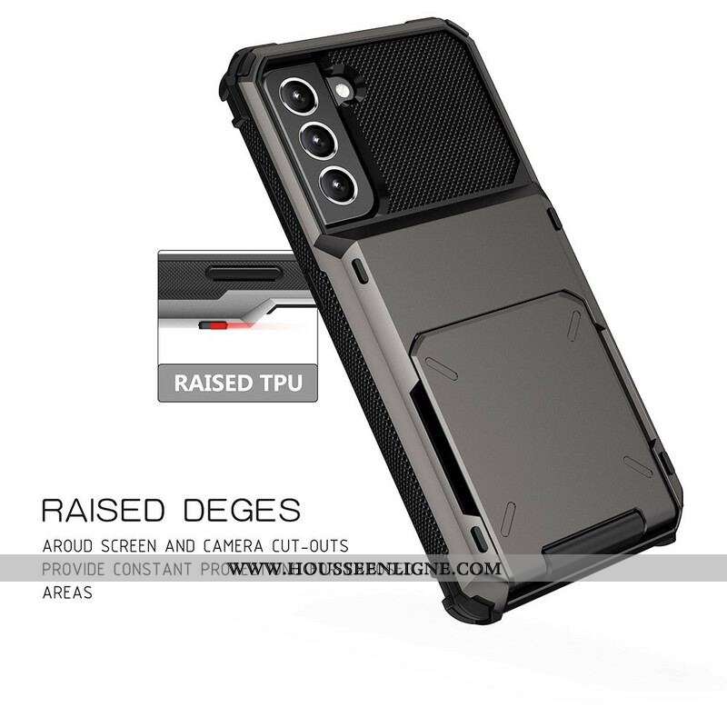 Coque Samsung Galaxy S21 FE Porte-Carte Style Flip