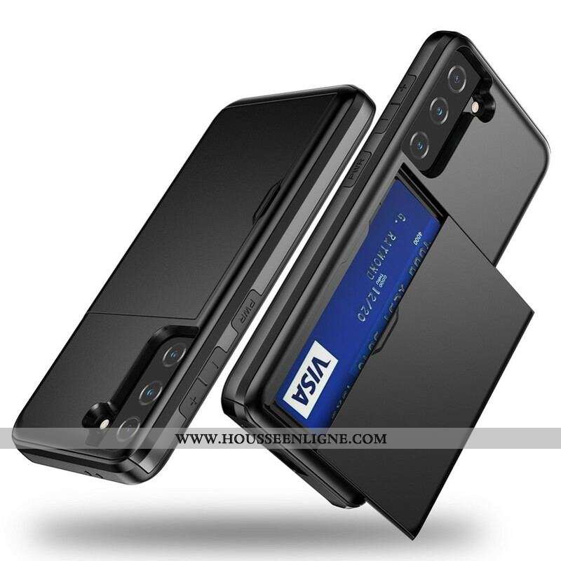 Coque Samsung Galaxy S21 FE Porte-Carte à Glissière