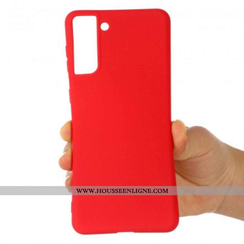 Coque Samsung Galaxy S21 Plus 5G Conception Silicone Liquide