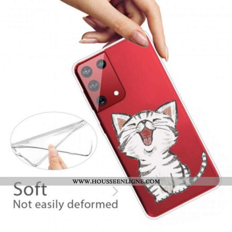 Coque Samsung Galaxy S21 Ultra 5G Charmant Chat