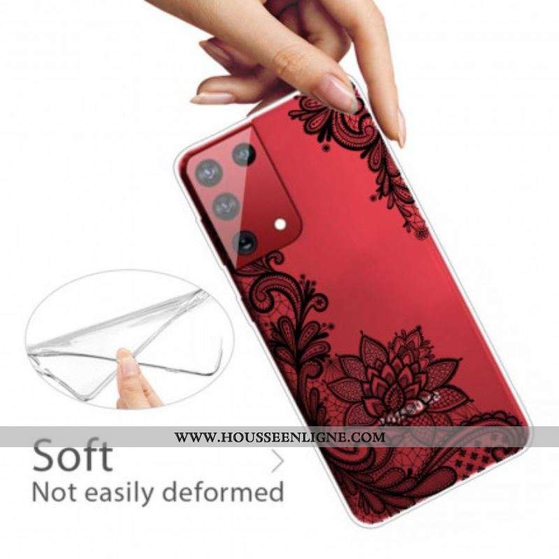 Coque Samsung Galaxy S21 Ultra 5G Sublime Dentelle