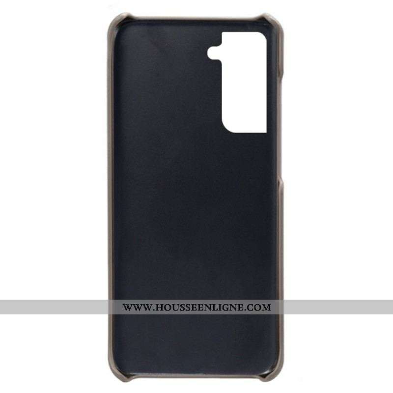 Coque Samsung Galaxy S22 5G Effet Cuir KSQ