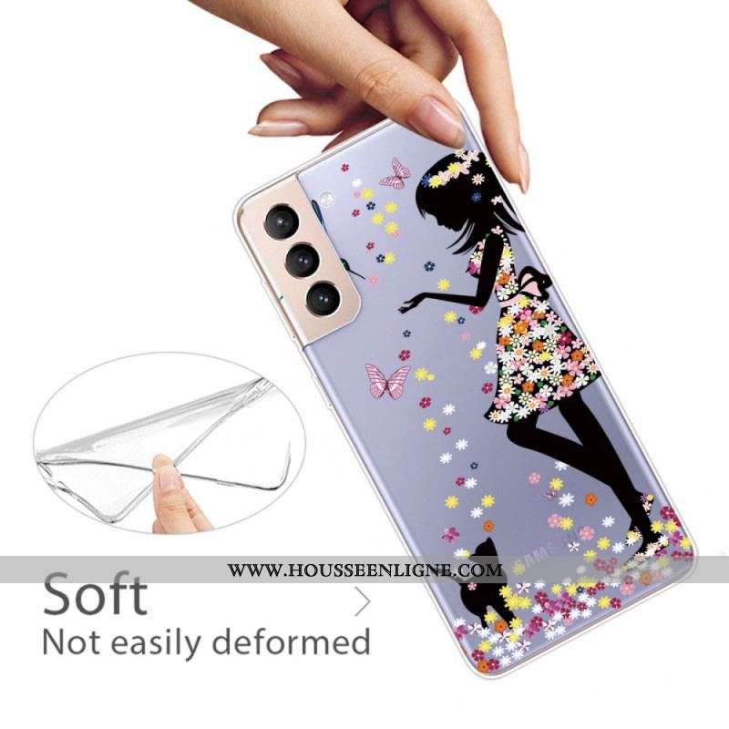 Coque Samsung Galaxy S22 5G Femme Magique