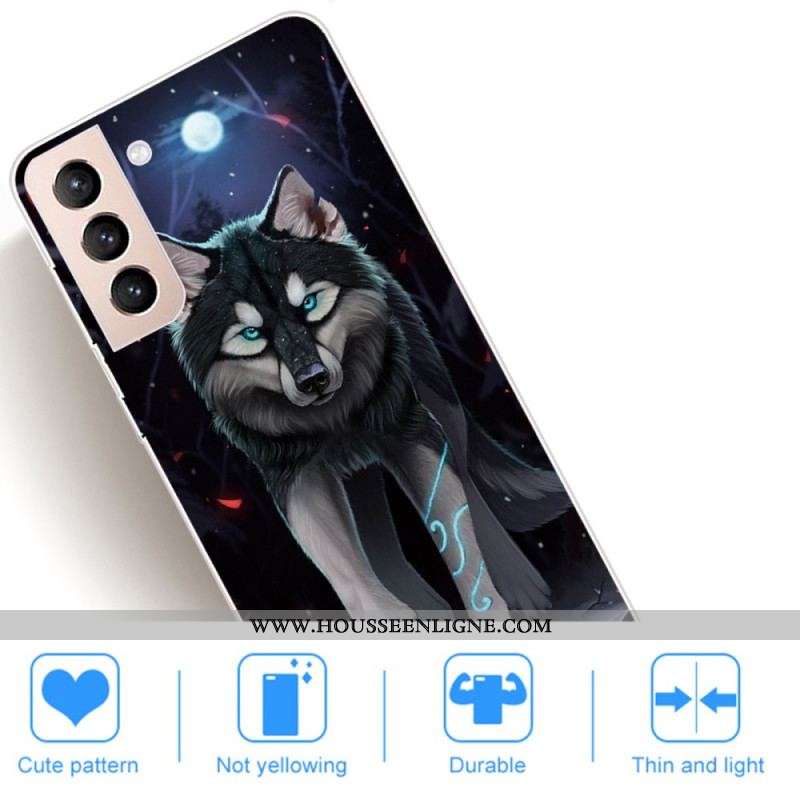 Coque Samsung Galaxy S22 5G Loup Royal