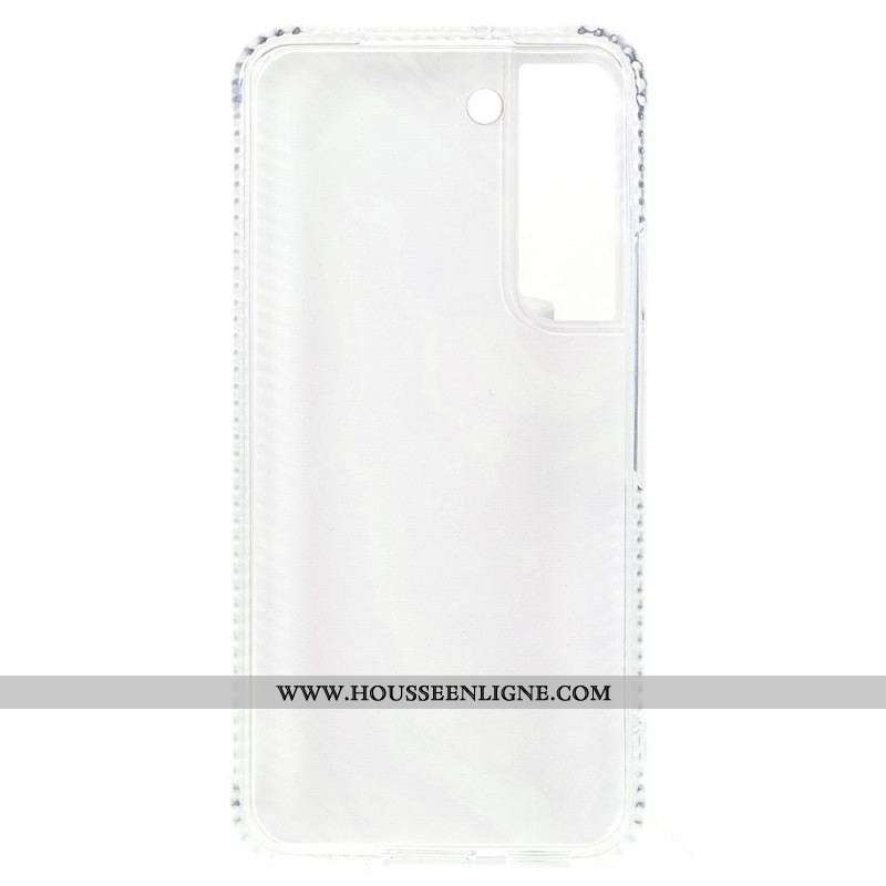 Coque Samsung Galaxy S22 5G Marbre Scintillant