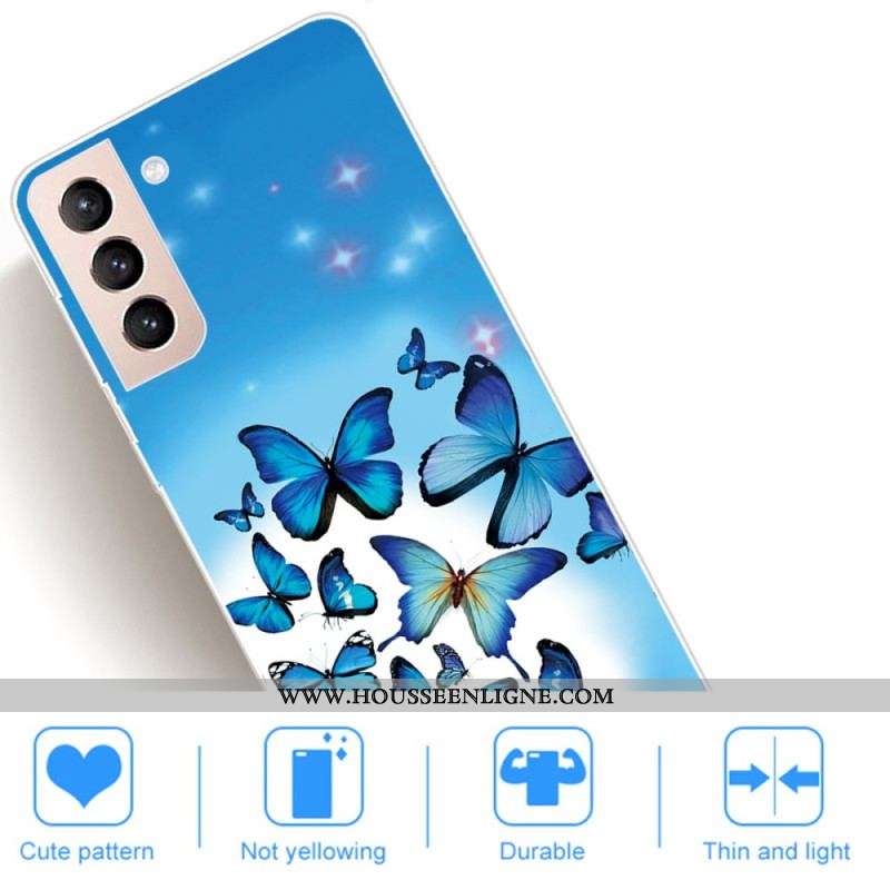 Coque Samsung Galaxy S22 5G Papillons Papillons 2