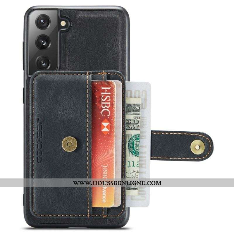 Coque Samsung Galaxy S22 5G Porte-Cartes Détachable