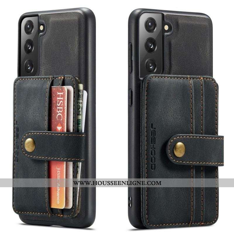 Coque Samsung Galaxy S22 5G Porte-Cartes Détachable