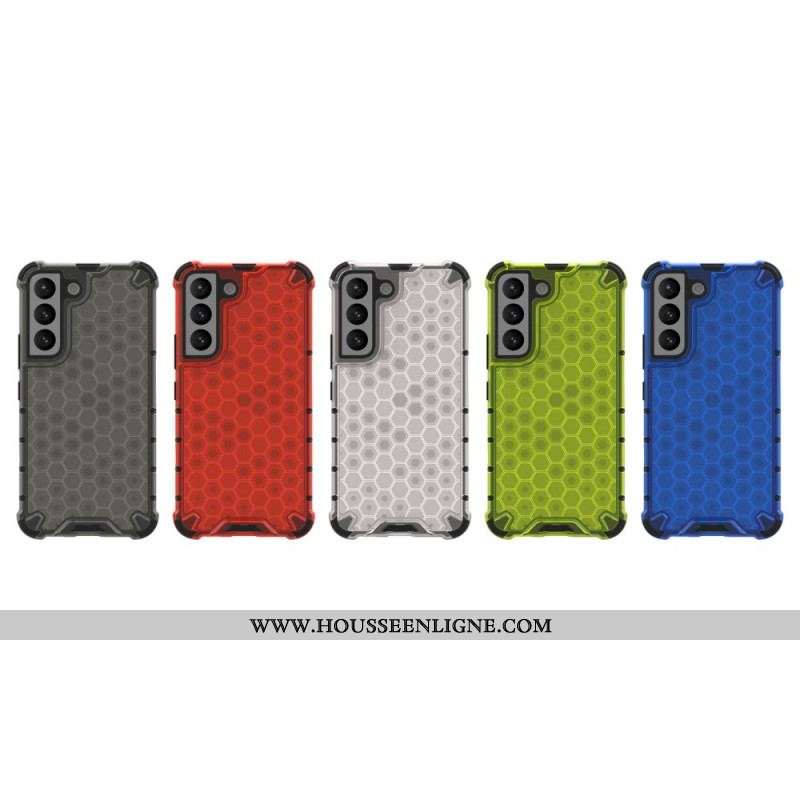 Coque Samsung Galaxy S22 5G Style Nid d'Abeille