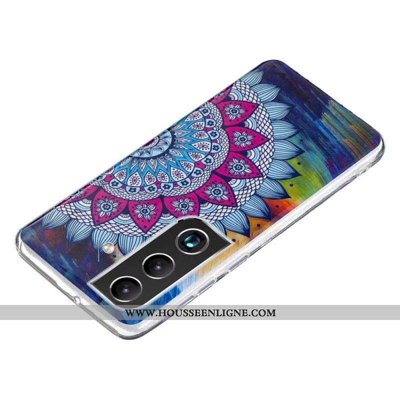 Coque Samsung Galaxy S22 5G Série Floralies Fluorescente