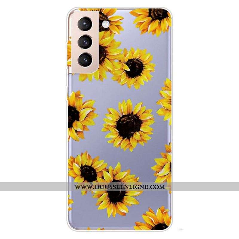 Coque Samsung Galaxy S22 5G Tournesols