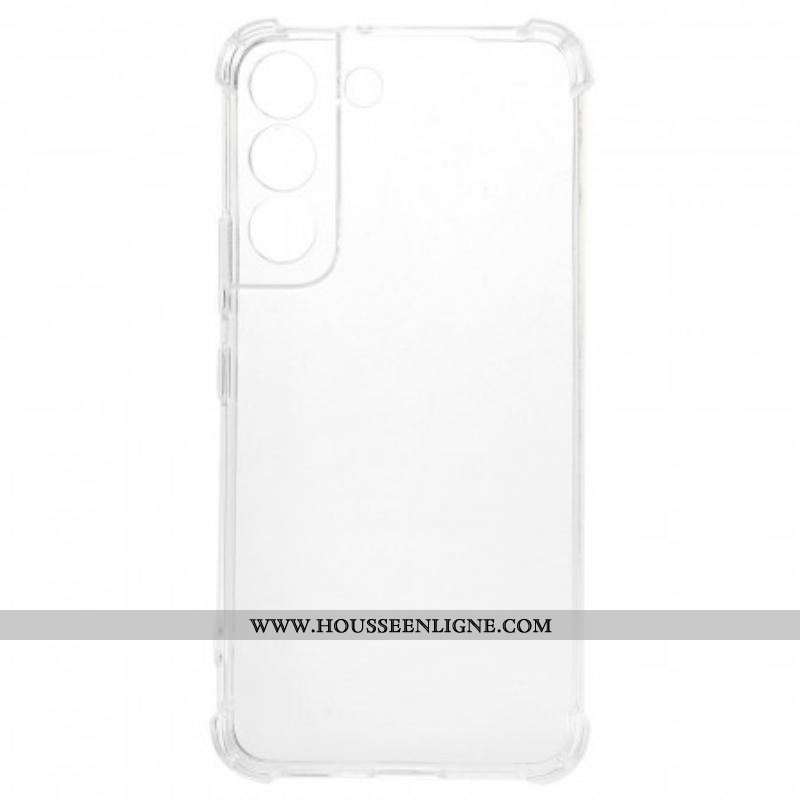 Coque Samsung Galaxy S22 5G Transparente Coins Renforcés