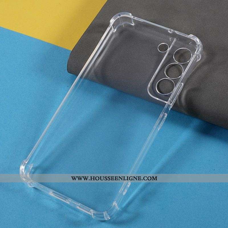 Coque Samsung Galaxy S22 5G Transparente Coins Renforcés