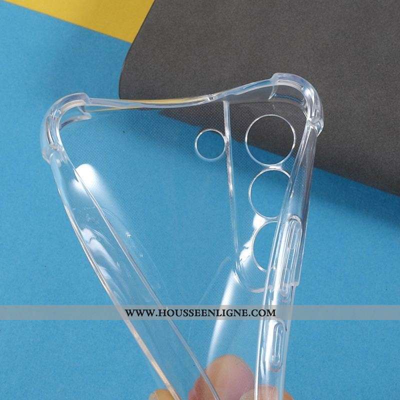 Coque Samsung Galaxy S22 5G Transparente Coins Renforcés