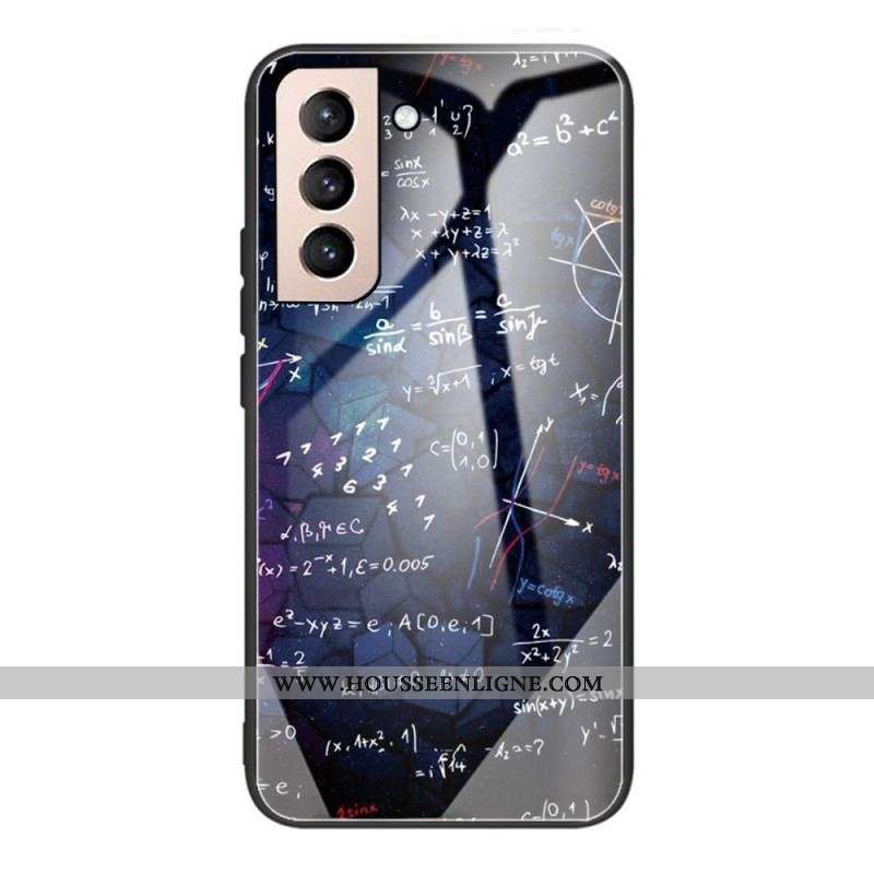 Coque Samsung Galaxy S22 5G Verre Trempé Calculs Mathématiques