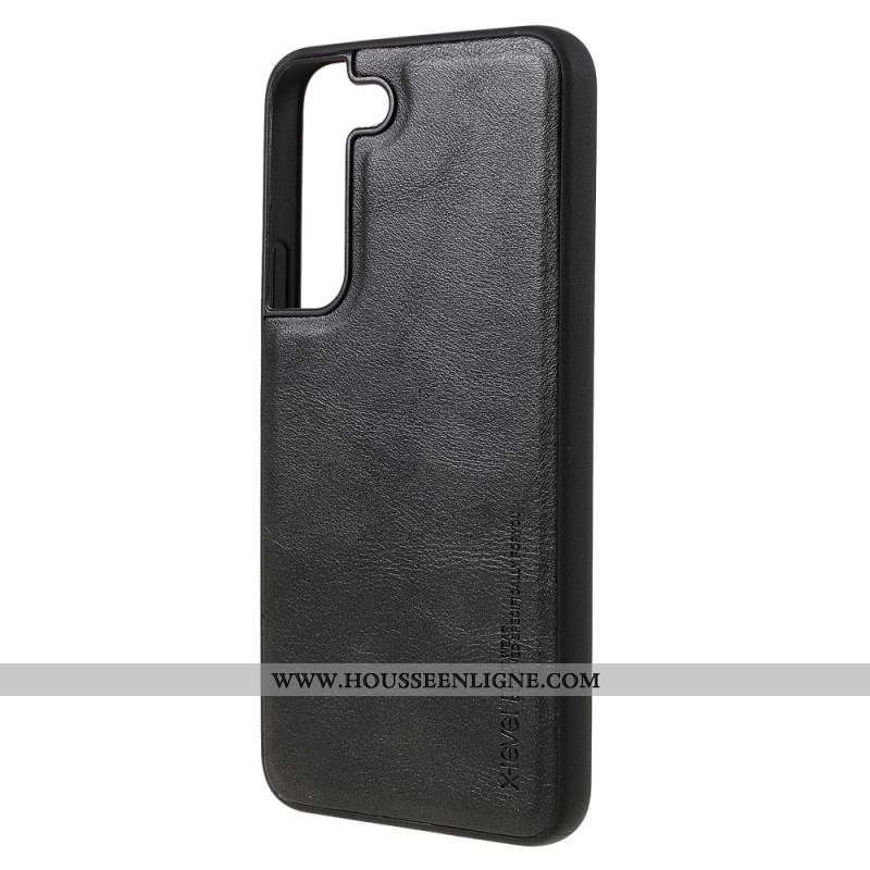 Coque Samsung Galaxy S22 5G X- Level Effet Cuir Vintage