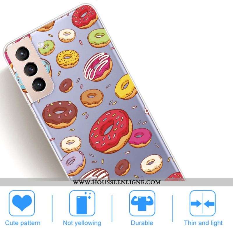 Coque Samsung Galaxy S22 5G love Donuts