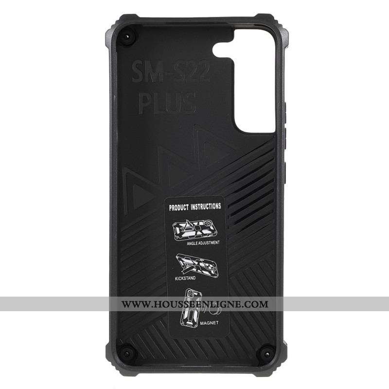 Coque Samsung Galaxy S22 Plus 5G Bicolore Support Amovible