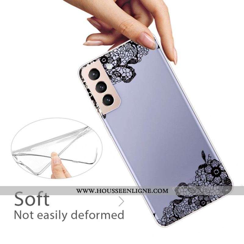 Coque Samsung Galaxy S22 Plus 5G Dentelle Fine