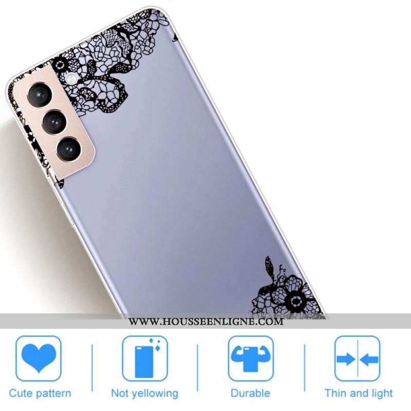 Coque Samsung Galaxy S22 Plus 5G Dentelle Fine