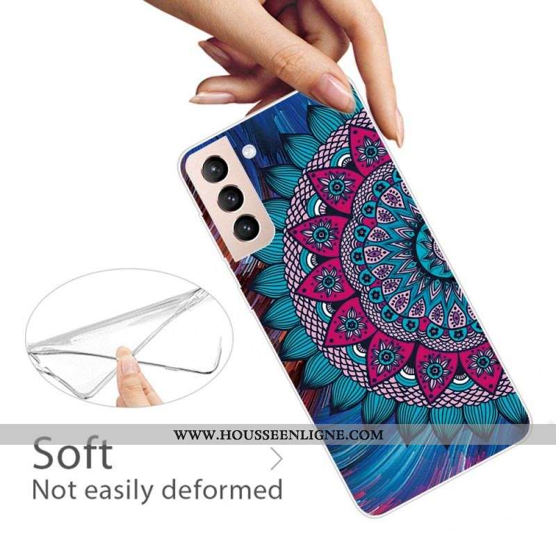 Coque Samsung Galaxy S22 Plus 5G Mandala Coloré