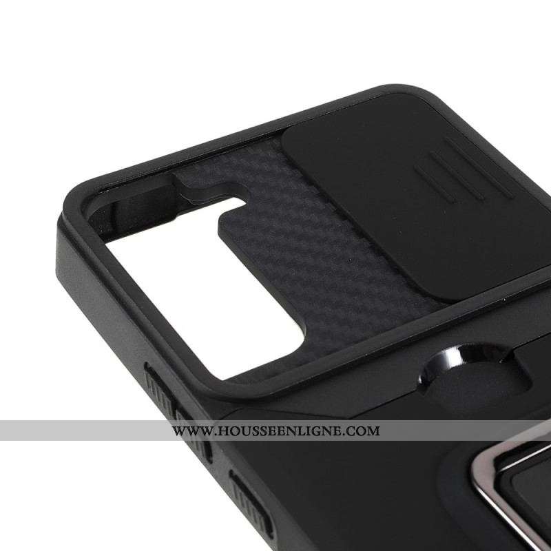 Coque Samsung Galaxy S22 Plus 5G Multi-Fonctionnelle Protège-Lentilles