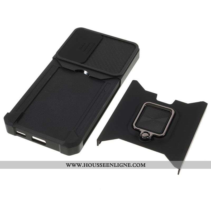 Coque Samsung Galaxy S22 Plus 5G Multi-Fonctionnelle Protège-Lentilles