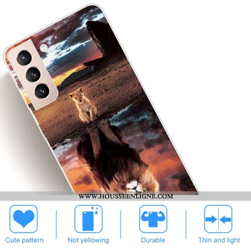 Coque Samsung Galaxy S22 Plus 5G Rêve de Lionceau