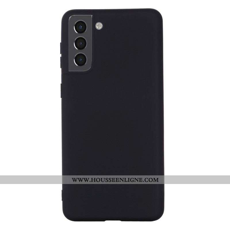 Coque Samsung Galaxy S22 Plus 5G Silicone Liquide avec Lanière