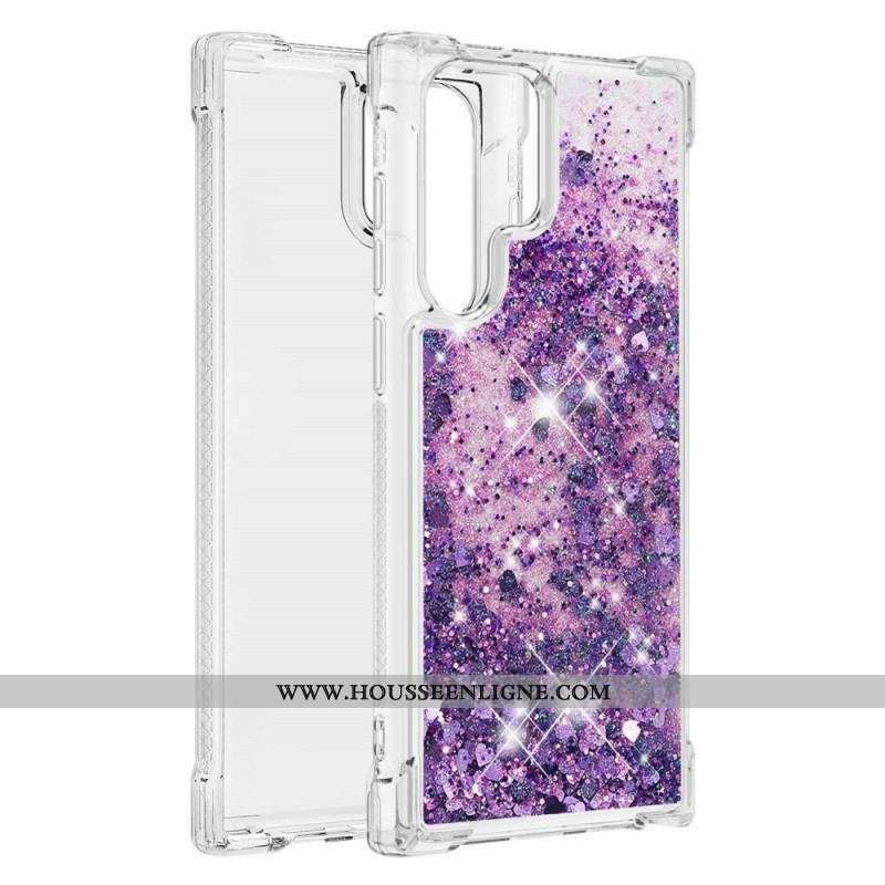 Coque Samsung Galaxy S22 Ultra 5G Désires Paillettes