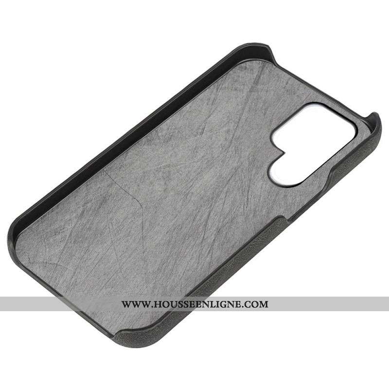 Coque Samsung Galaxy S22 Ultra 5G Effet Cuir Anneau-Support New Colors