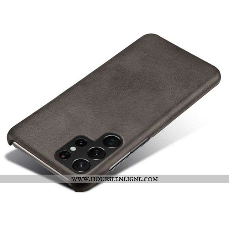 Coque Samsung Galaxy S22 Ultra 5G Effet Cuir KSQ