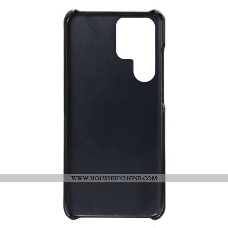 Coque Samsung Galaxy S22 Ultra 5G Effet Cuir KSQ