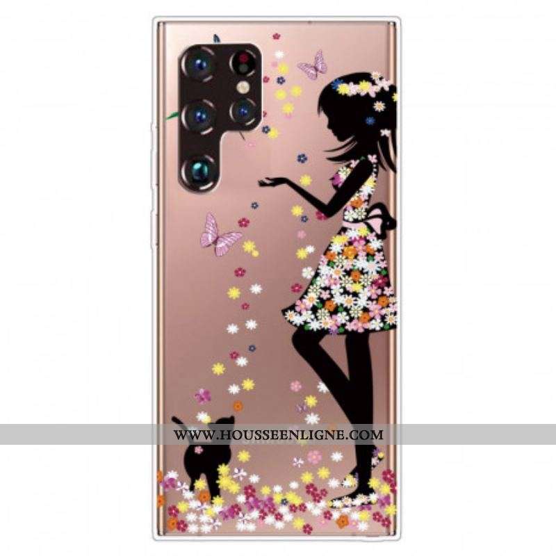 Coque Samsung Galaxy S22 Ultra 5G Femme Magique