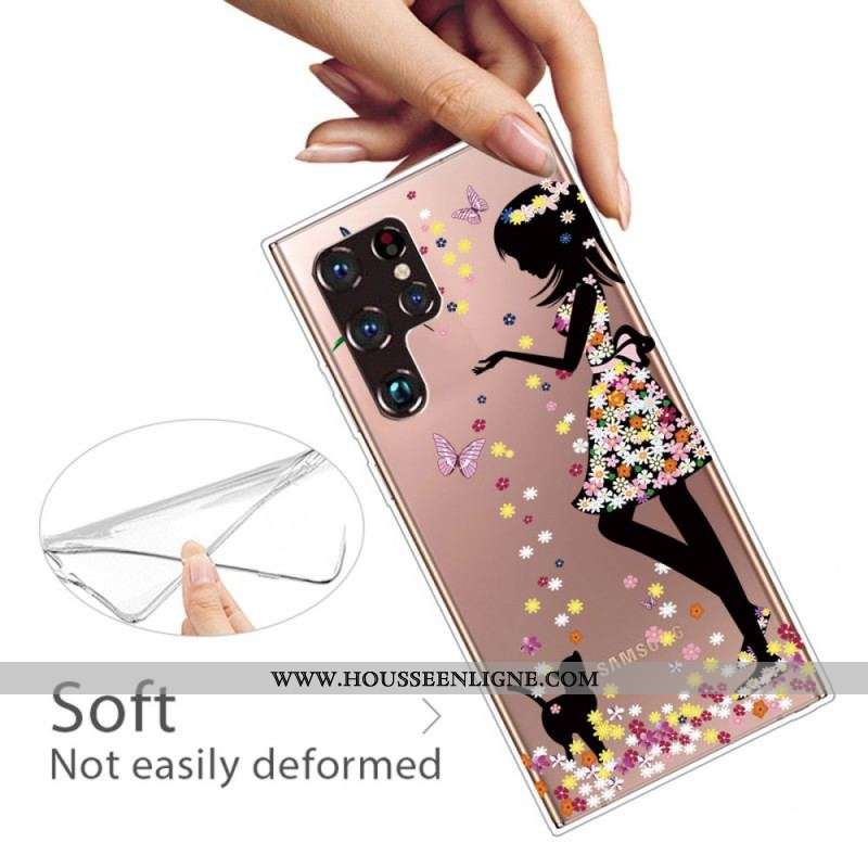 Coque Samsung Galaxy S22 Ultra 5G Femme Magique