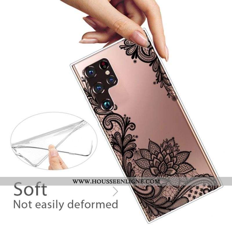 Coque Samsung Galaxy S22 Ultra 5G Sublime Dentelle