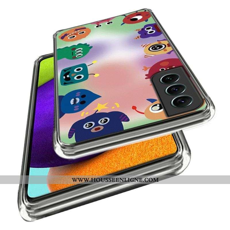 Coque Samsung Galaxy S23 5G Flexible Petits Monstres