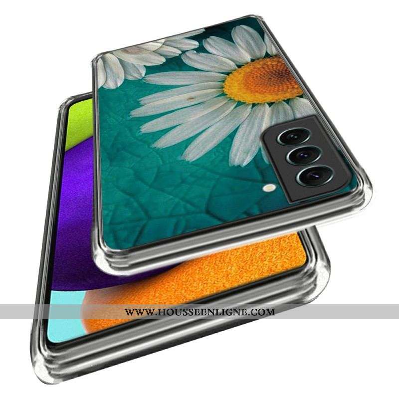 Coque Samsung Galaxy S23 5G Marguerites