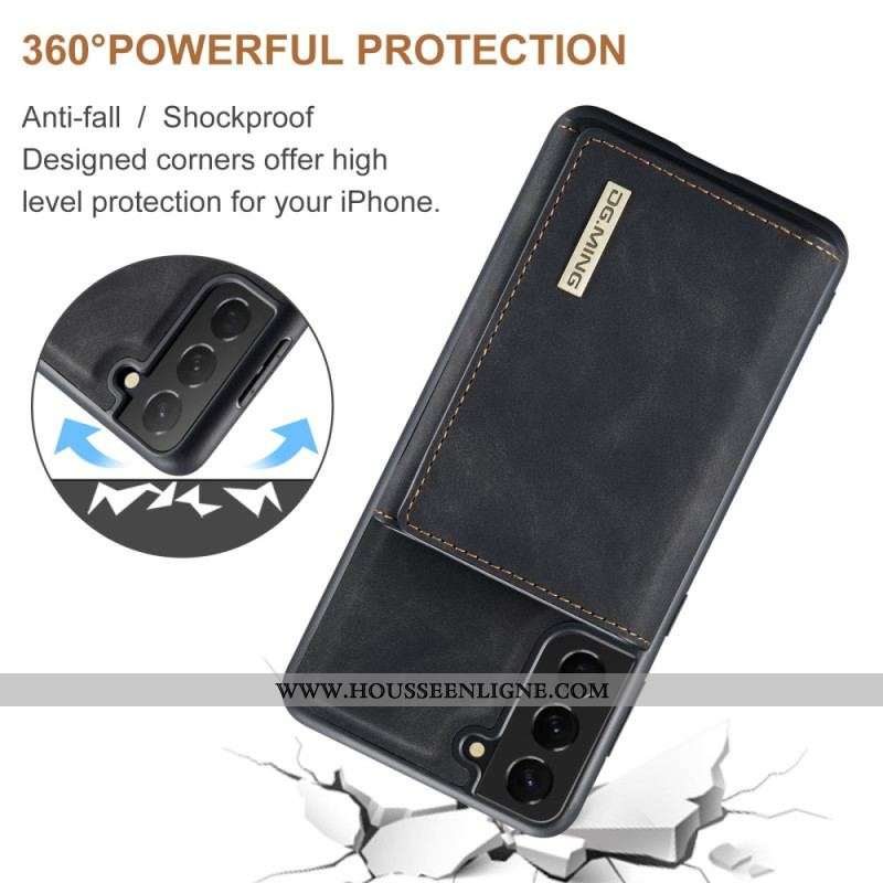 Coque Samsung Galaxy S23 5G Porte-Cartes Détachable DG.MING