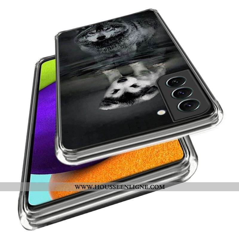 Coque Samsung Galaxy S23 5G Rêve de Chiot