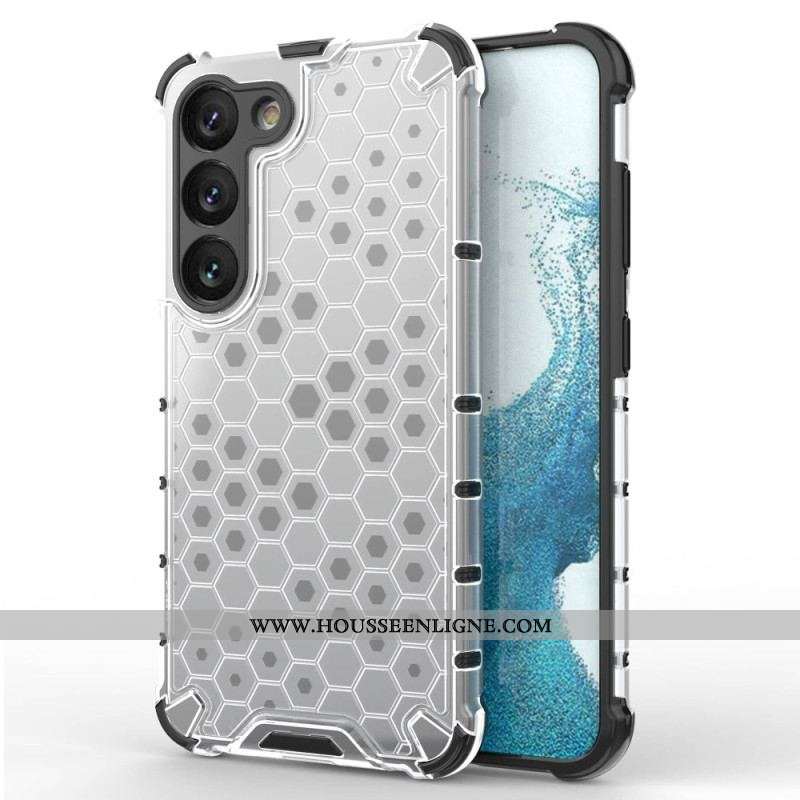 Coque Samsung Galaxy S23 5G Style Nid d'Abeille